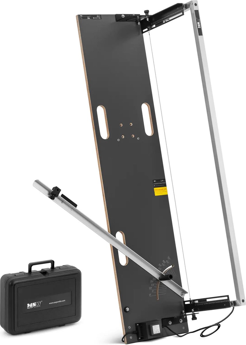 Set polystyreensnijder - 200 W - 1350 mm / 320 mm - met handsnijder - 250 W - MSW