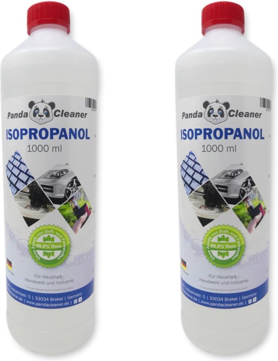 Goedkoopste Reinigingsalcohol 1000ml/2000ml/3000ml - Ideaal voor Huishouden, Handwerken en Industrie - Inclusief Doseerapparaat