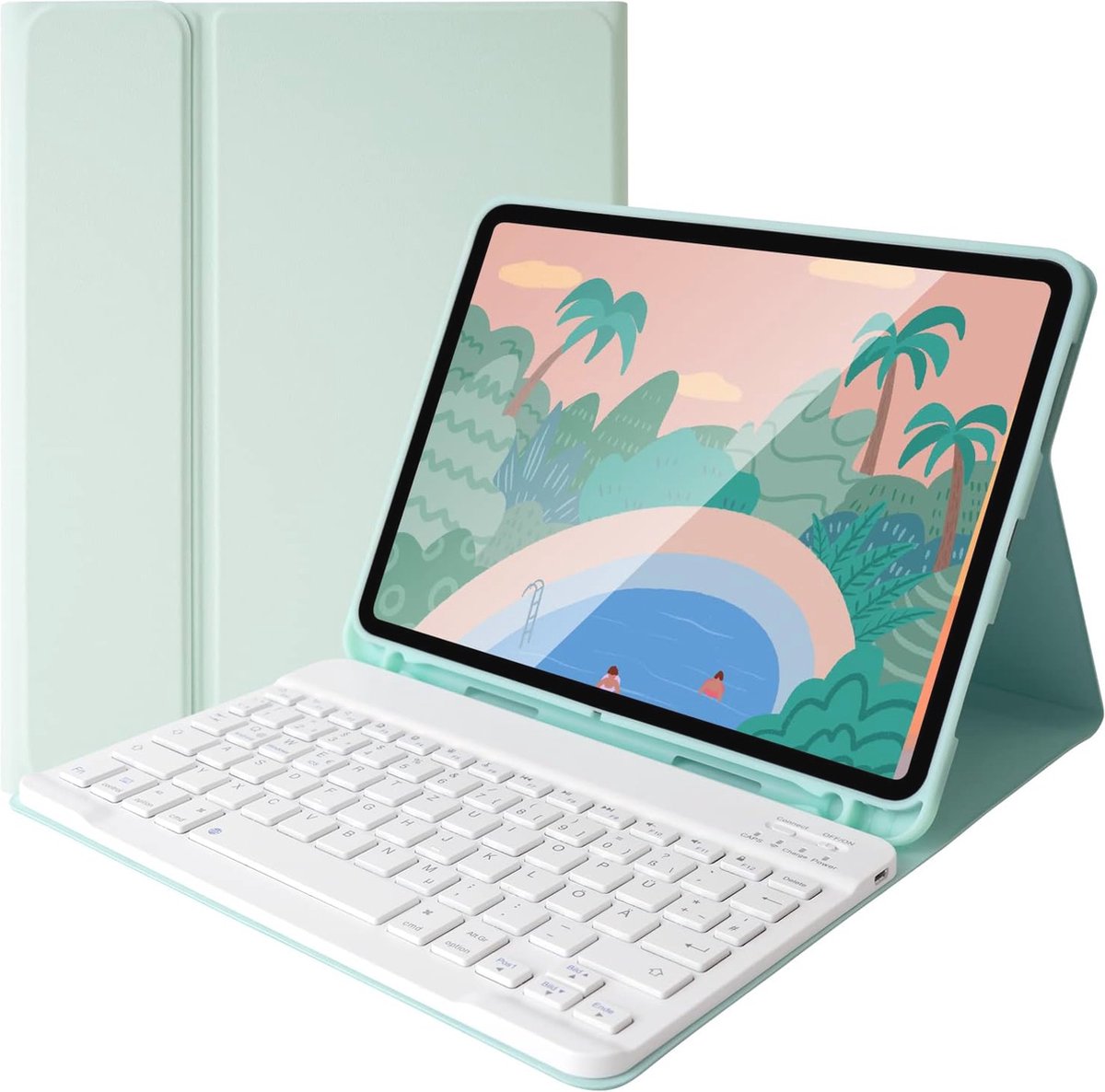 Bluetooth Toetsenbordhoes voor 10,9'' iPad Air en 11'' iPad Pro - Draadloze Bescherming en Functionaliteit