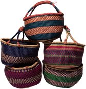 Bequeme U Shopper Bolga Marktkorb Afrikanischer Korb