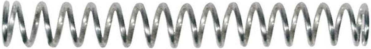 Boston SPR-42 pickup mounting spring, recht, 12 stuks, diam. 5mm, sterk, lengte 42mm