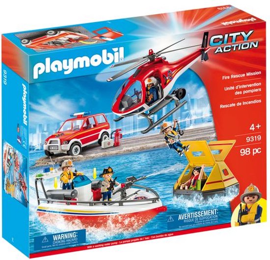 Foto: Playmobil 9319 brandweer reddingsmissie