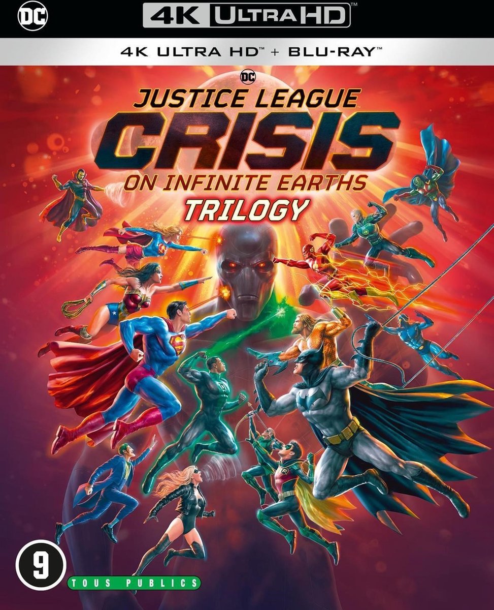 Justice League - Crisis On Infinite Earths Part 1 - 3 (4K Ultra HD Blu-ray)-