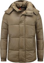 Winterjas Heren Waterdicht - Jassen Heren - Puffer Jacket Mannen - Tussenjas Heren - 8055 - Bruin