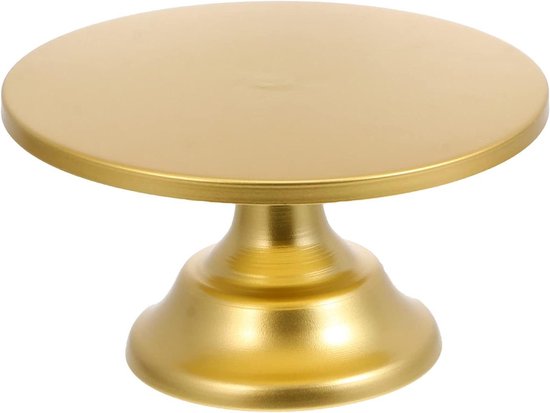 Set van 100 gouden taartborden, 9 cm rond taartbord, mousse mini taartborden, dessertdisplay, taartbord voor bruiloft, verjaardag, gebakdecoratie (rond