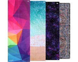 All-in-One Zweet-Grip Yoga Mat-Handdoek Combo - Milieuvriendelijk Natuurlijk Rubber - Beste voor Yoga Pilates Oefening Fitness Bikram Hot Yoga yoga handdoek antislip