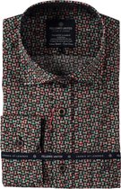 Fellows United - Lange mouw overhemd - Mannen - 3XL - Army - Katoen - 42.6516