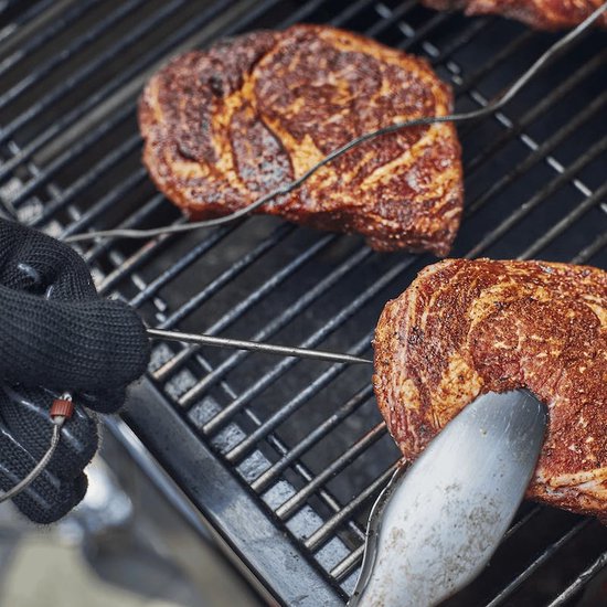 Weber SmokeFire EX6 GBS Barbecue Vat Pellet Zwart van Weber — afbeelding 4