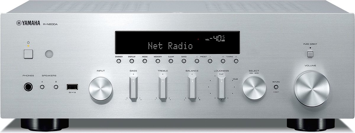 Yamaha R-N600 Zilver