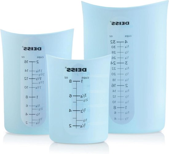 Siliconen Maatbeker Set Voor Epoxyhars – 35-delig, Inclusief