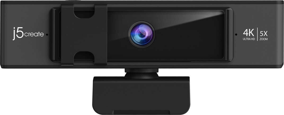j5create JVCU435-N USB 4K Ultra HD Webcam met 5x Digital Zoom Afstandsbediening thumbnail 2