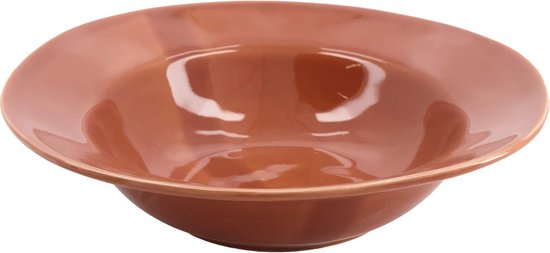 Foto: Nosse ceramics pastabord complements potter terracotta 25cm set van 2 diepe borden