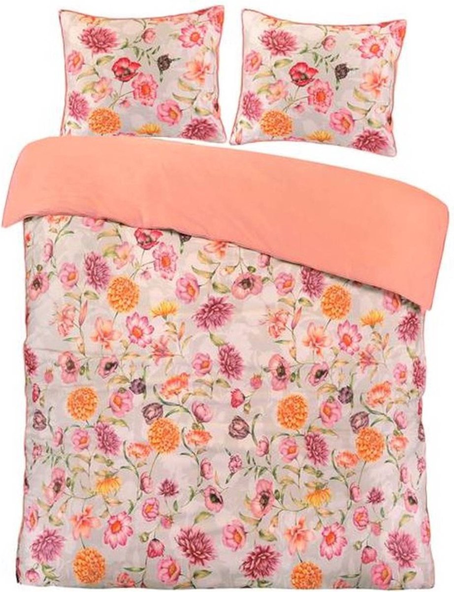 Papillon Lauren Dekbedovertrek - Tweepersoons - 200x200/220 cm - Grijs