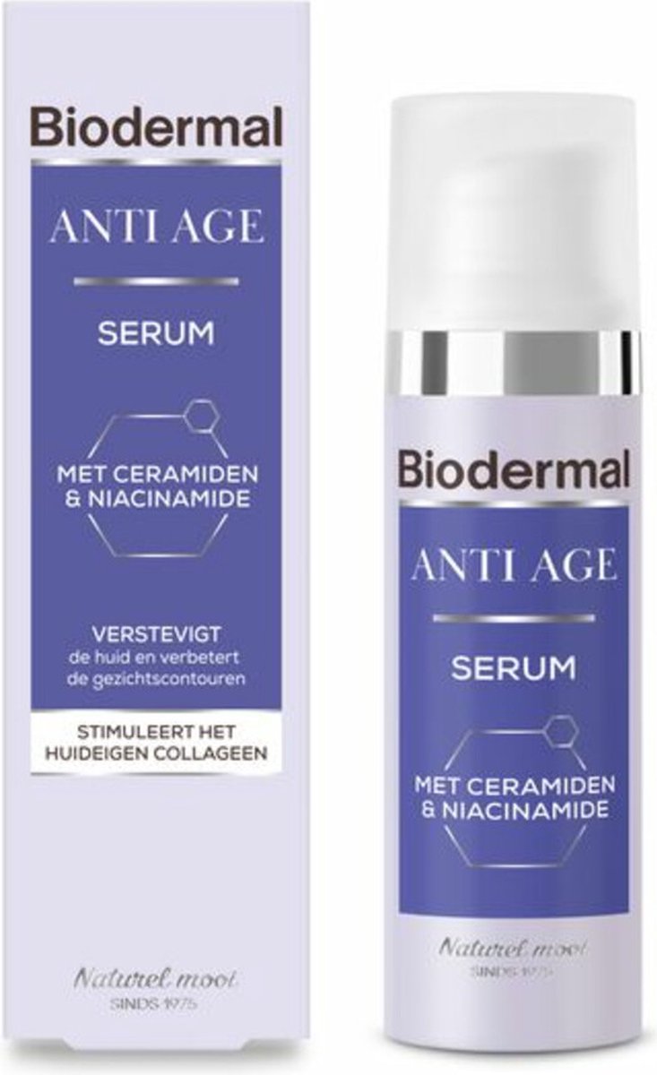 Goedkoopste 2x Biodermal Serum Anti Age 30 ml