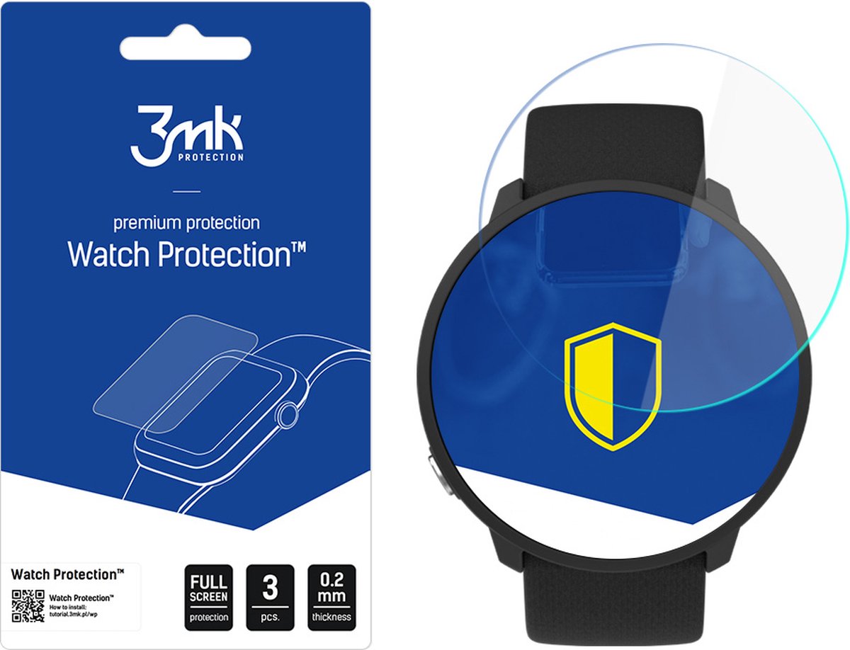 Polar Unite - 3mk Watch Protection v. FlexibleGlass Lite