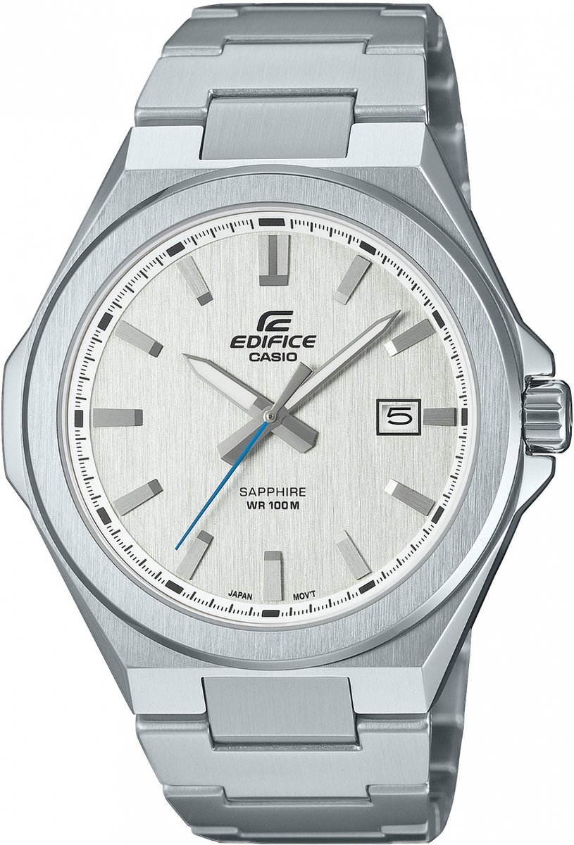 Casio Edifice EFB-108D-7AVUEF Herenhorloge 45 mm - Zilverkleurig