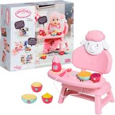 thumbnail: BABY Born Minis Speelset - Luna Pop Met Kinderstoel | 6,5 Cm, Beweegbaar, Accessoires Included