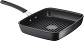 Bol.com Grillpan aluminium zwart anti-aanbaklaag geschikt voor inductie - hoge kwaliteit aanbieding