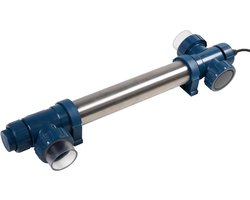 75 Watt UVC Korte Lampen - Maximale Doorstroom 20 m3 Per Uur - RVS Behuizing - Helder Water - Gezonde Vissen - Geen Chemicaliën vijverfilter met uvc lamp