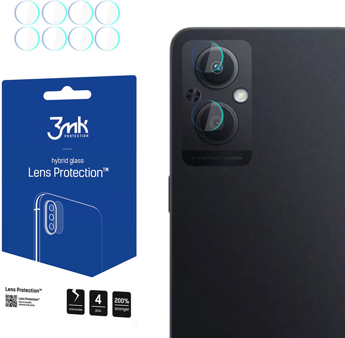 Oppo A96 5G - 3mk Lens Protection