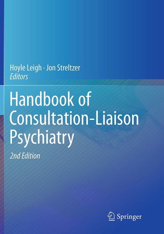 Handbook of Consultation-liaison Psychiatry - cover
