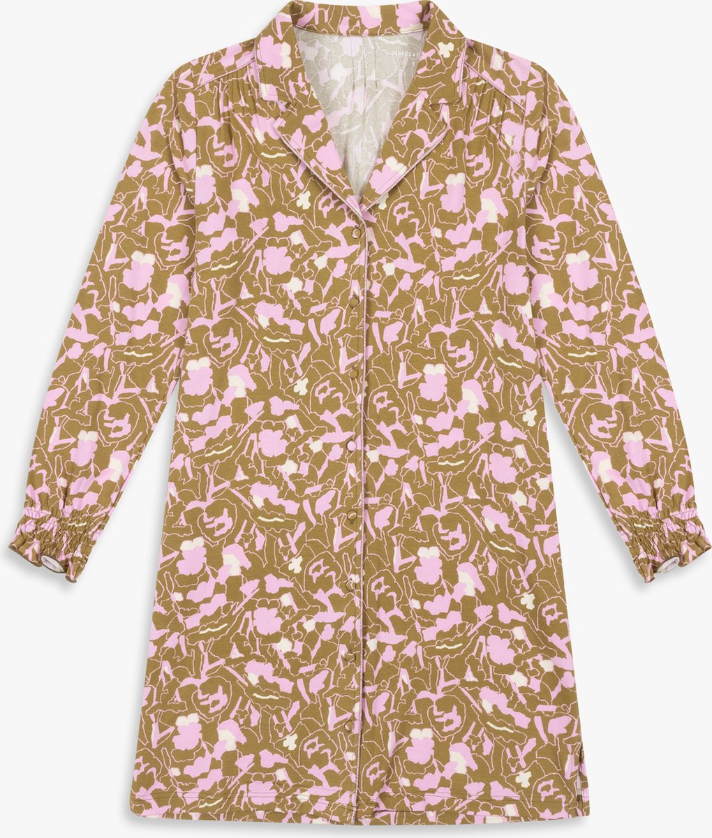 Woody lordsxlilies Slaapkleedje roos-kaki print Groen