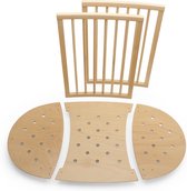 Stokke Sleepi Bedverlenging, Naturel - Verander de Sleepi Mini Wieg in een Sleepi Bed - Geschikt voor kinderen tot 3 jaar - Matras apart verkrijgbaar - Verlengt het bed tot 127 cm
