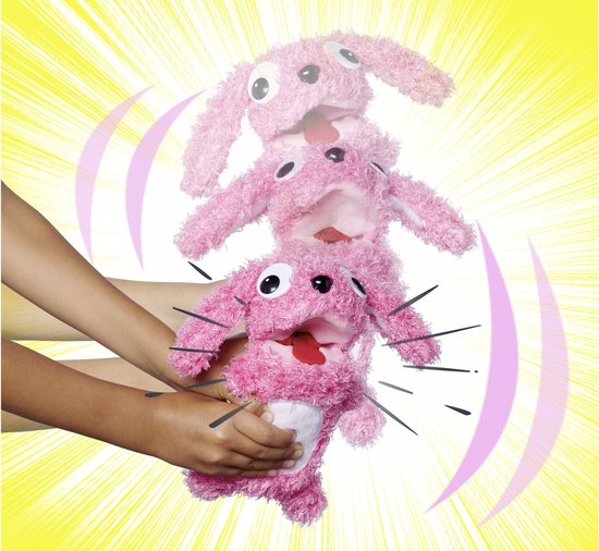 Rabbling Rabbit Nicotoy Screamerz Rambling Rabbit Interactieve Knuffel - 5+ | bol