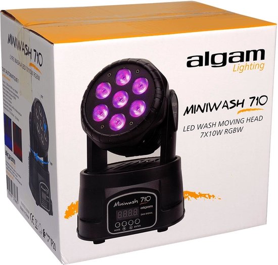 Algam Lighting MINIWASH710 - Moving Heads Wash van Algam Lighting — afbeelding 4