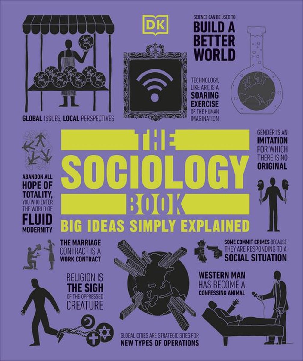 Omslag van DK Big Ideas - The Sociology Book
