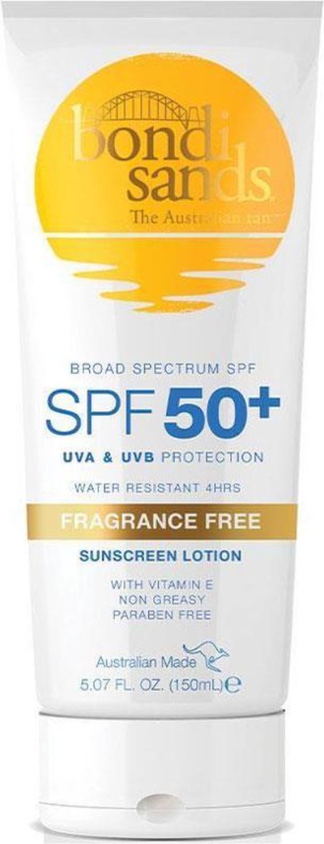 Goedkoopste Bondi Sands Face Parfumvrij SPF50 75 ml - Hoge bescherming tegen UVA en UVB - Niet vettig - Verrijkt met Aloë Vera en Vitamine E