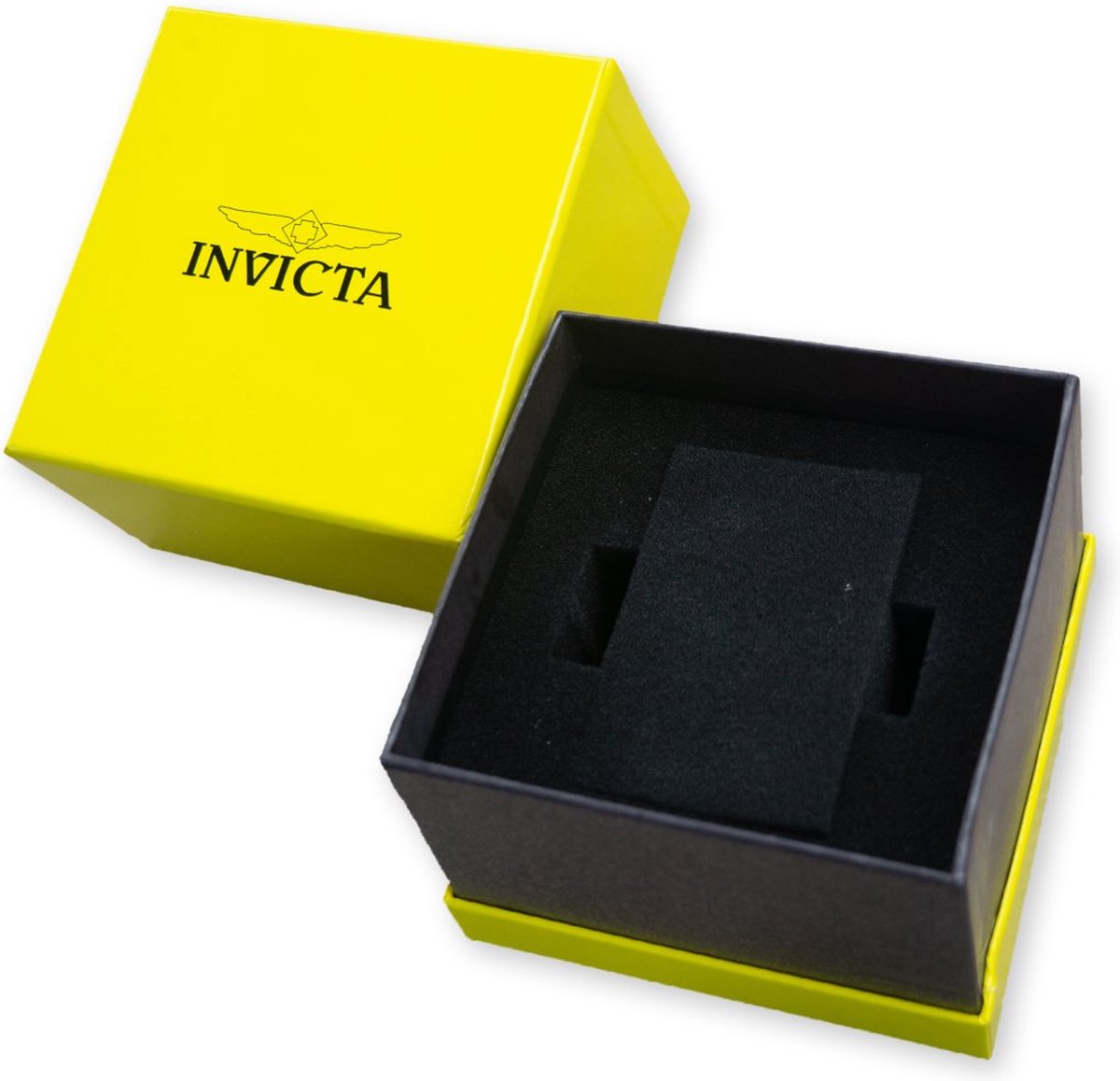 Invicta Specialty 47458 Heren Horloge - Waterdicht - Analoog - Quartz Uurwerk - Roestvrij Staal met zwarte Wijzerplaat - 43mm