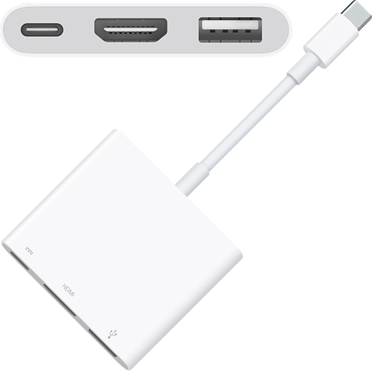 Co2® Adapter usb c naar HDMI - Kabel - Voor OTG - usb 3.0 - 4K