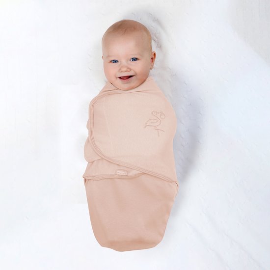 Babyjem Soft Swaddle Me Zalm Inbakerdoek 430 bol