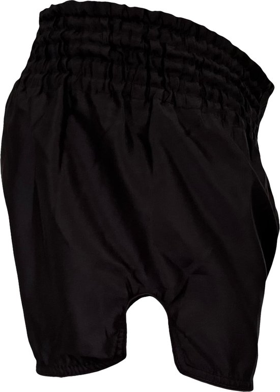 Shorts de Muay Thai PunchR™ No Logo Uni Zwart taille M