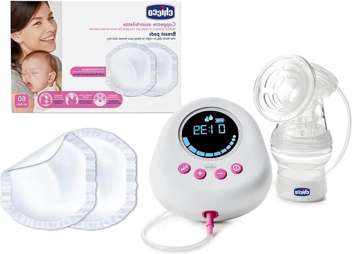Goedkoopste Elektrische Borstkolf - Snel Comfortabel Absorberende Kopjes Inclusief Melkpomp Antibacterieel Onderkleding 60 Stuks