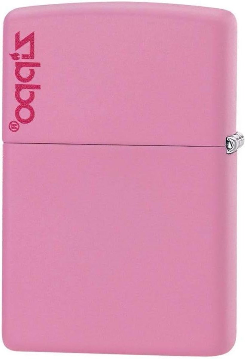 Goedkoopste Logo Aansteker messing-roze mat - luxe design