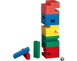 foto van Philos Timber vallende toren gekleurd 75x75x300mm