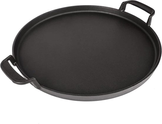 GFTIME 57cm 8835 Ronde Gietijzeren Grillrooster voor Weber