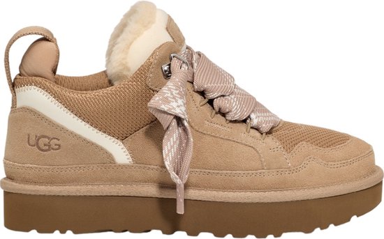 UGG - Dames Lowmel Lichtbruin - Maat 38 | bol
