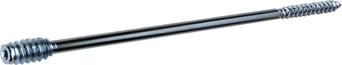 QZ Afstand Stelschroef Torx Verzinkt 6x180mm - 50 stuks