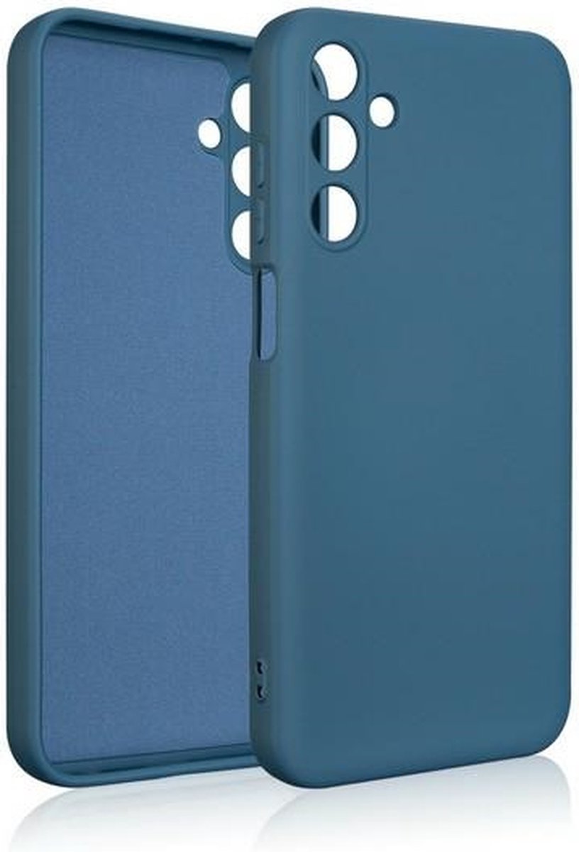 Beline Hoesje Siliconen Samsung M15 M156 blauw/blauw