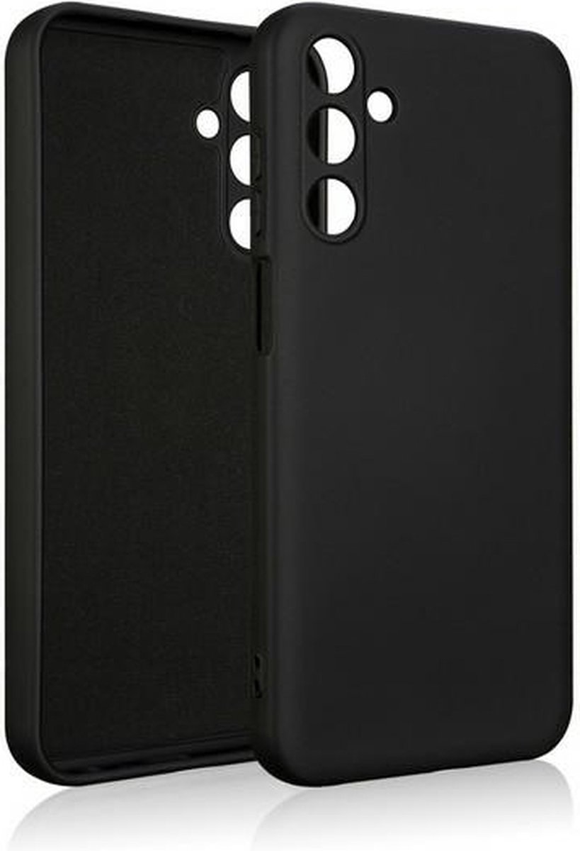 Beline Siliconen Hoesje Samsung M15 M156 zwart/zwart