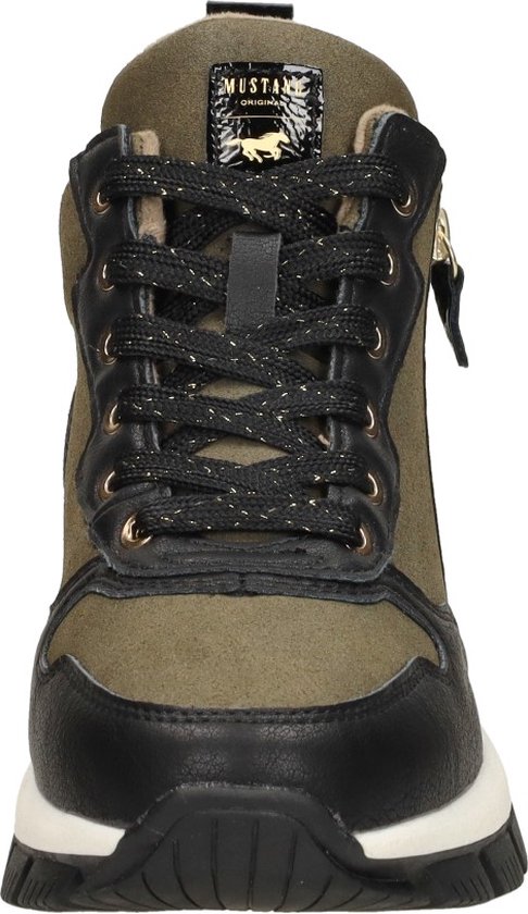 Mustang Baskets pour femmes High Baskets pour femmes hautes - vert - Taille 37