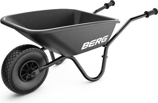 Kinderkruiwagen 35 liter zwart / groen