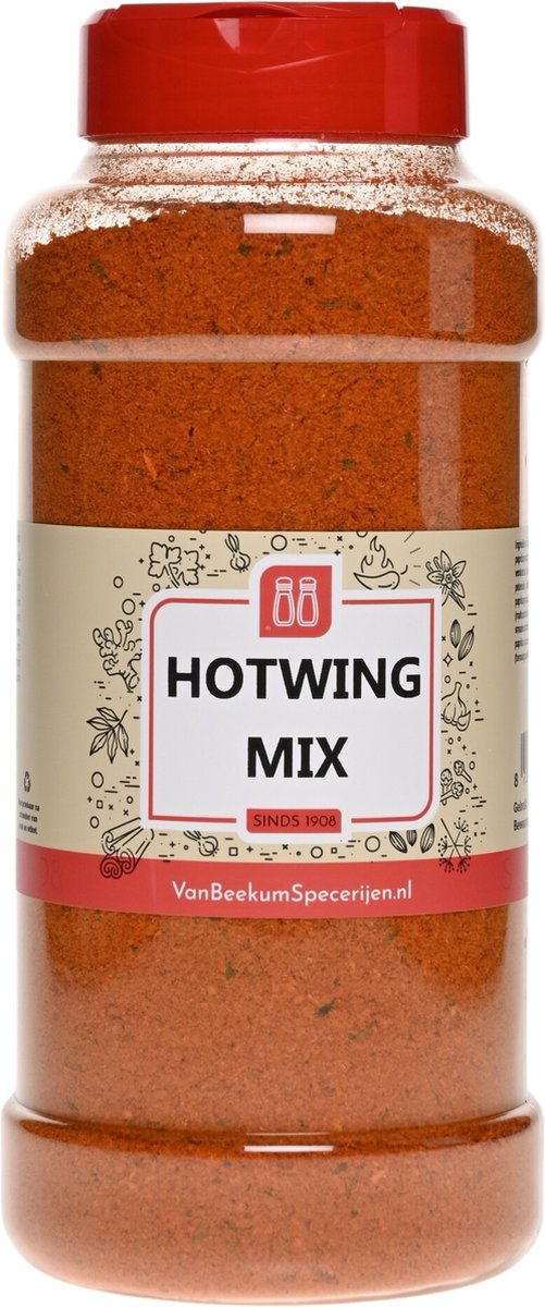 Goedkoopste Van Beekum Specerijen - Hotwing Mix - Strooibus 600 gram