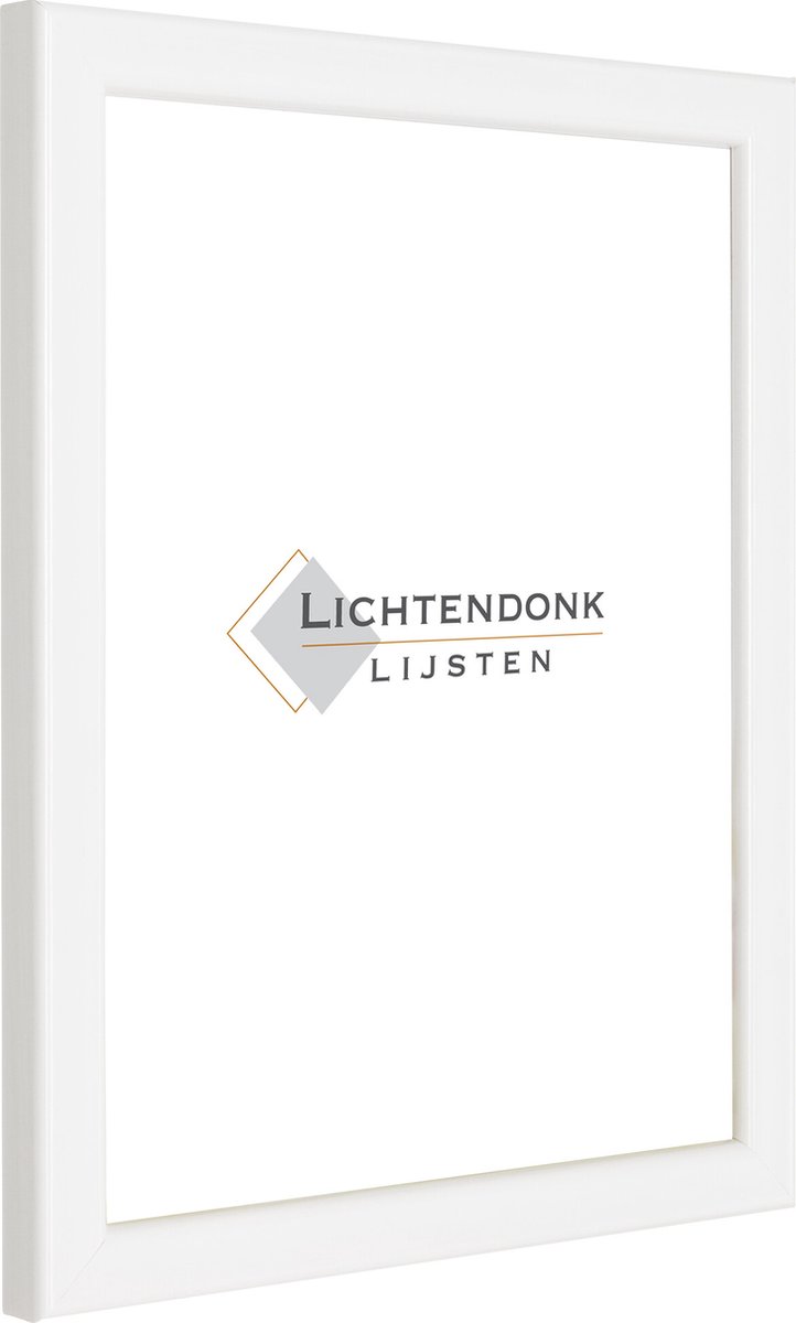 Lichtendonk Fotolijst - Fotokader - Wit - Hoogglans profiel - Fotomaat 10x15 - Ontspiegeld ACRYLITE - Art.nr. 10204910153