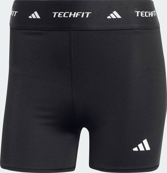 adidas Performance Legging court TECHFIT Stay In Play - Femmes - Noir - XS - 8cm