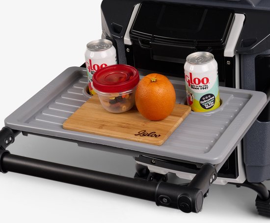 Igloo - Trailmate journey - premium passieve koelbox - met wielen - 66 liter -kleur grijs -zwart van Igloo — afbeelding 3