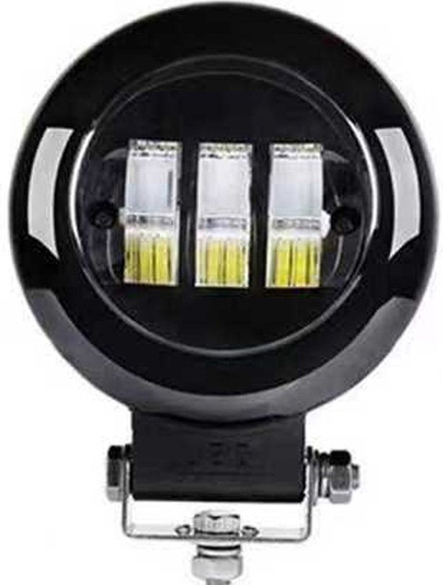 SK-Import LED Lamp Wit 6 Inch Aluminium